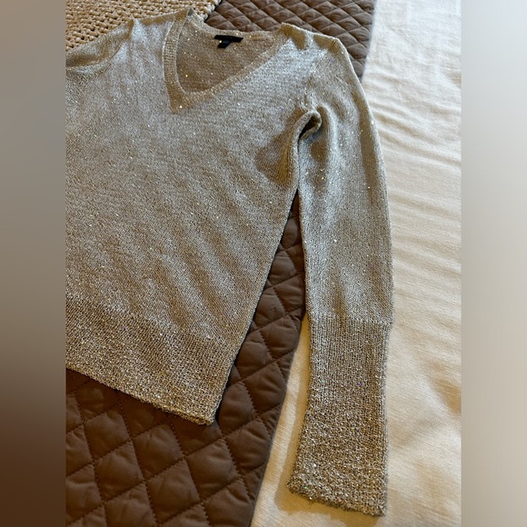 J. Crew Champagne Iridescent Sweater - Picture 5 of 11